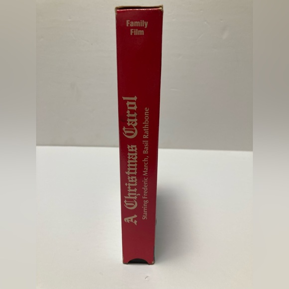 A Christmas Carol | Frederic Marsh | 1954 | Holiday Movie | VHS | Rare - Picture 3 of 10